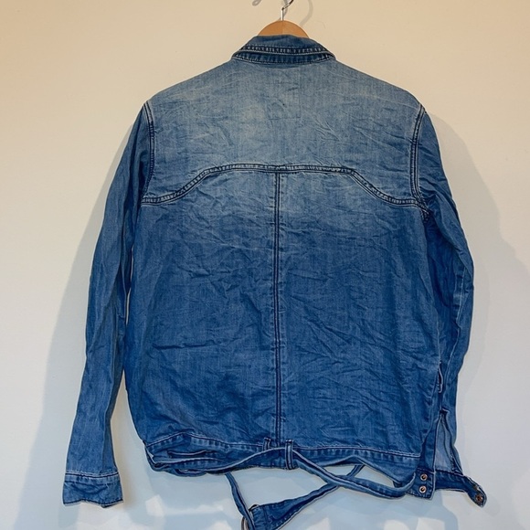 one teaspoon Women's jean moto jacket for urban outfitters xs - Picture 6 of 7
